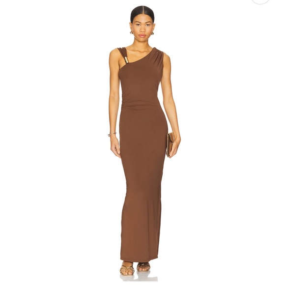 SNDYS. Dresses & Skirts - REVOLVE x SNDYS Baylee Maxi Dress in Mocha